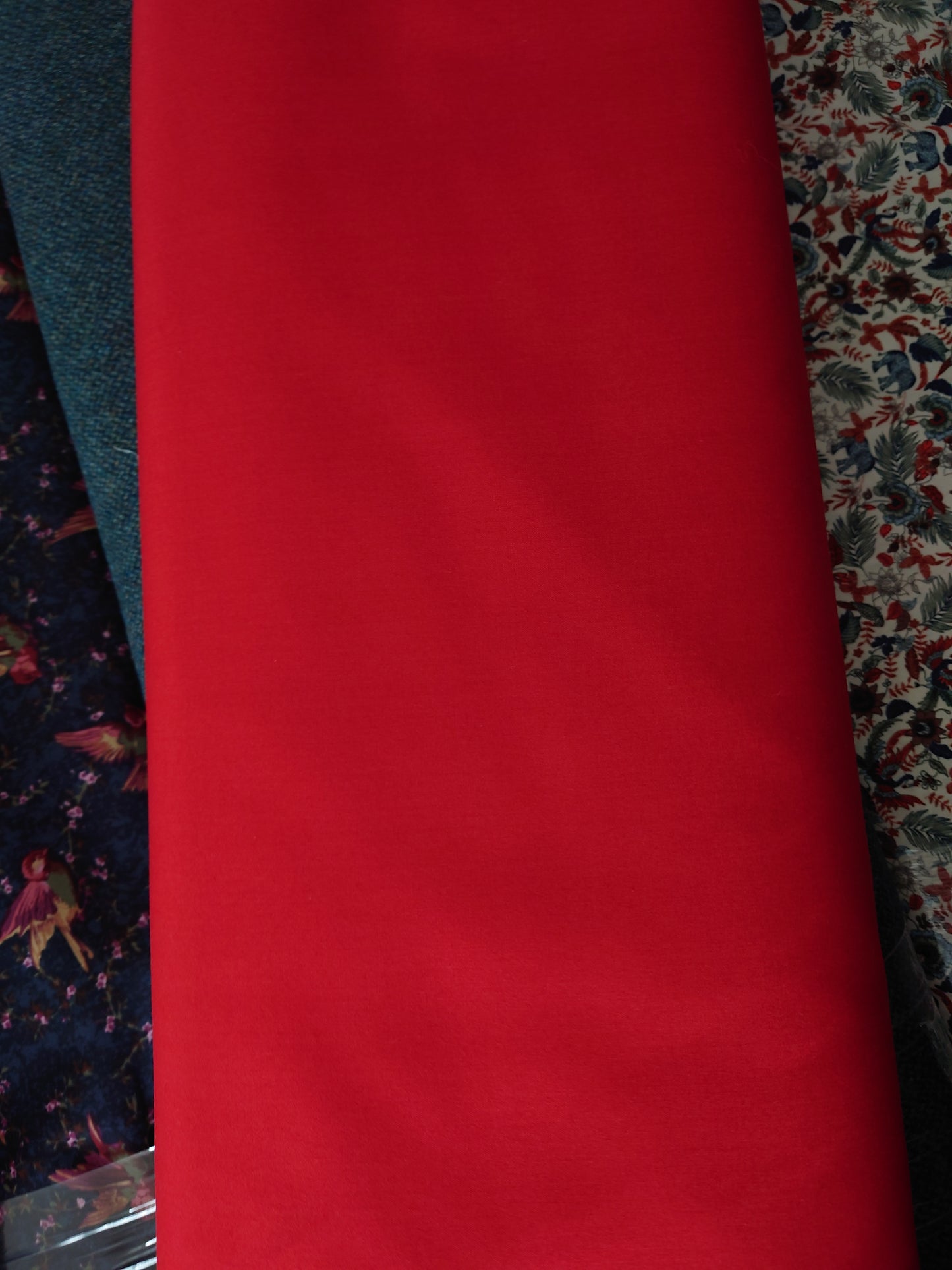 Proofed Red Cotton - Ex Designer