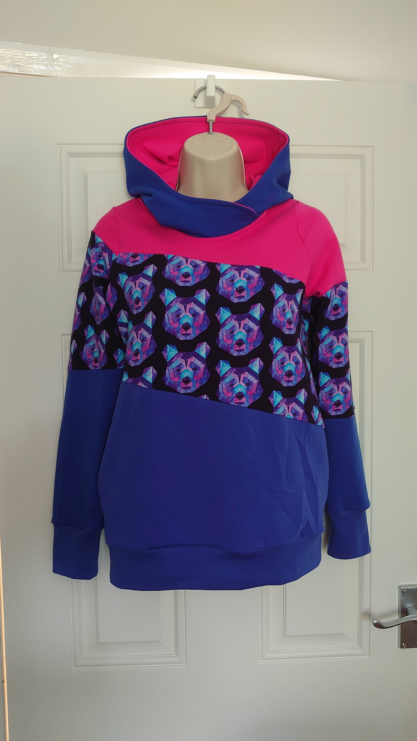 Cobalt Blue French Terry Loopback Cotton Jersey