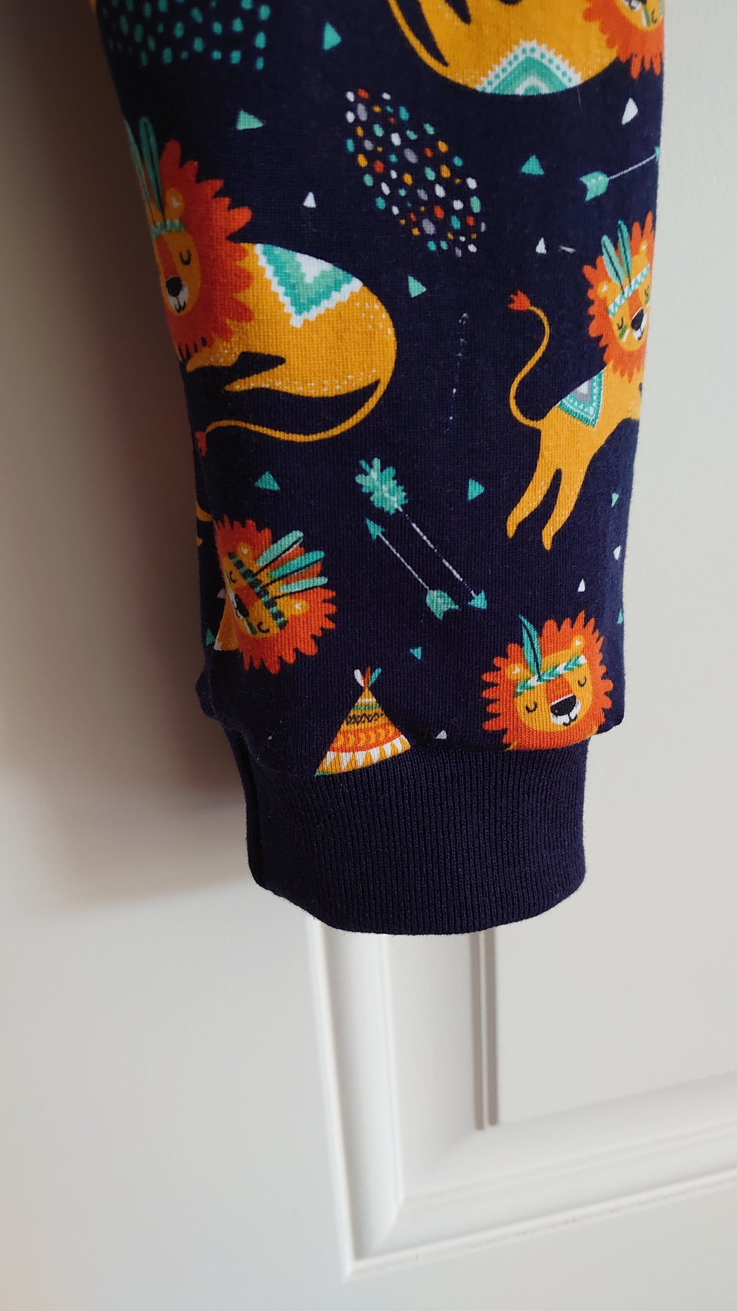 Navy Ribbing - Half Meter