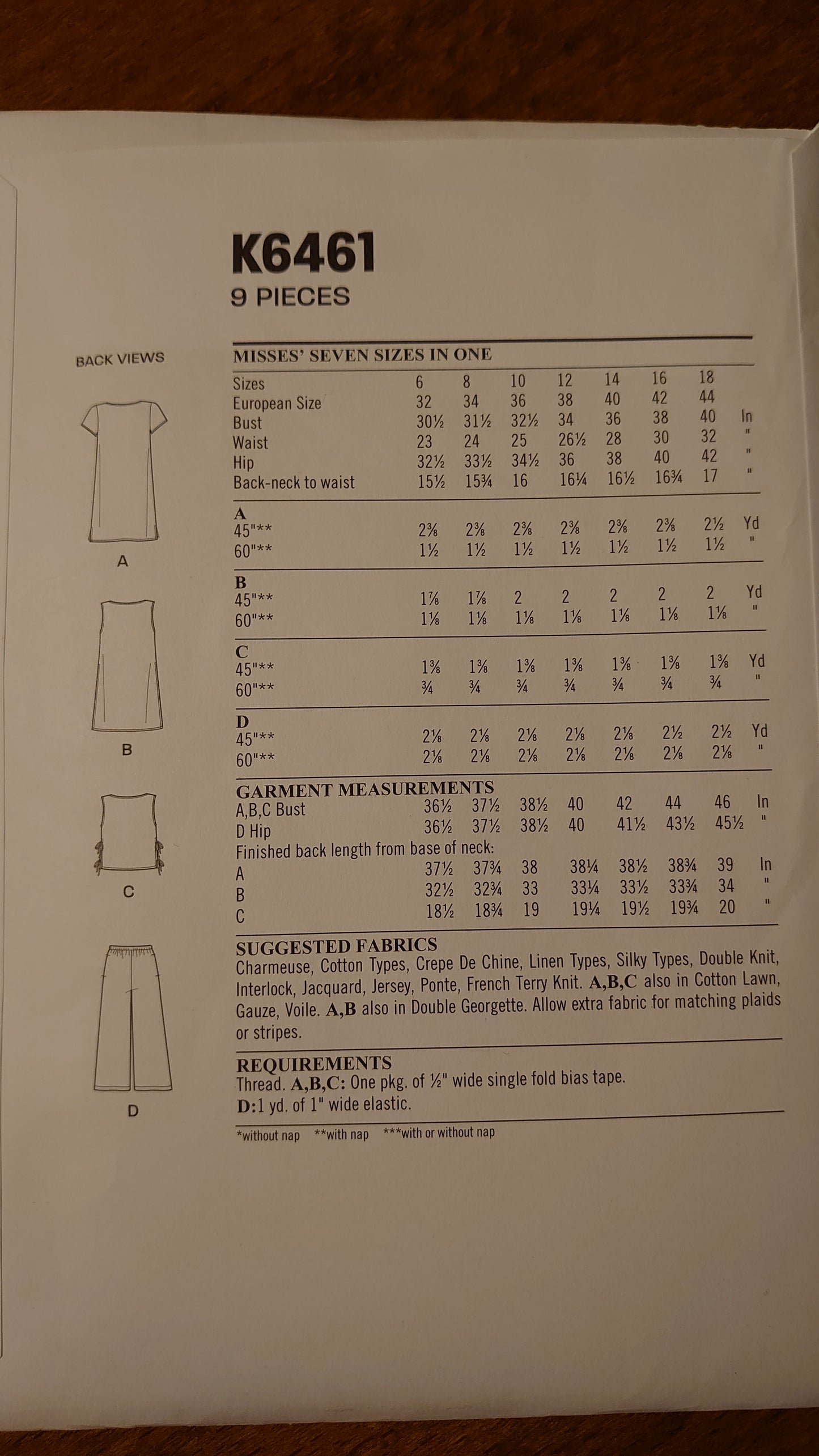NEWLOOK K6461 size A