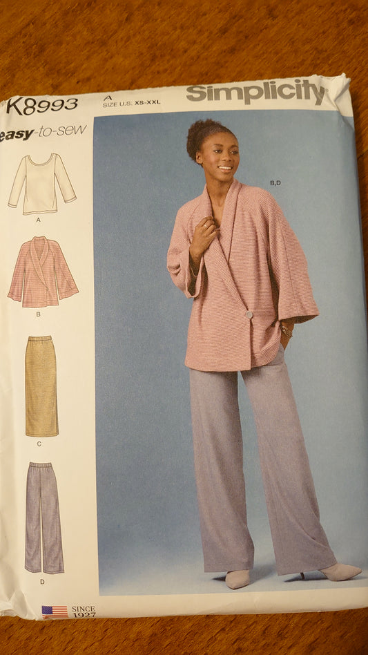 Simplicity K8993 Size A