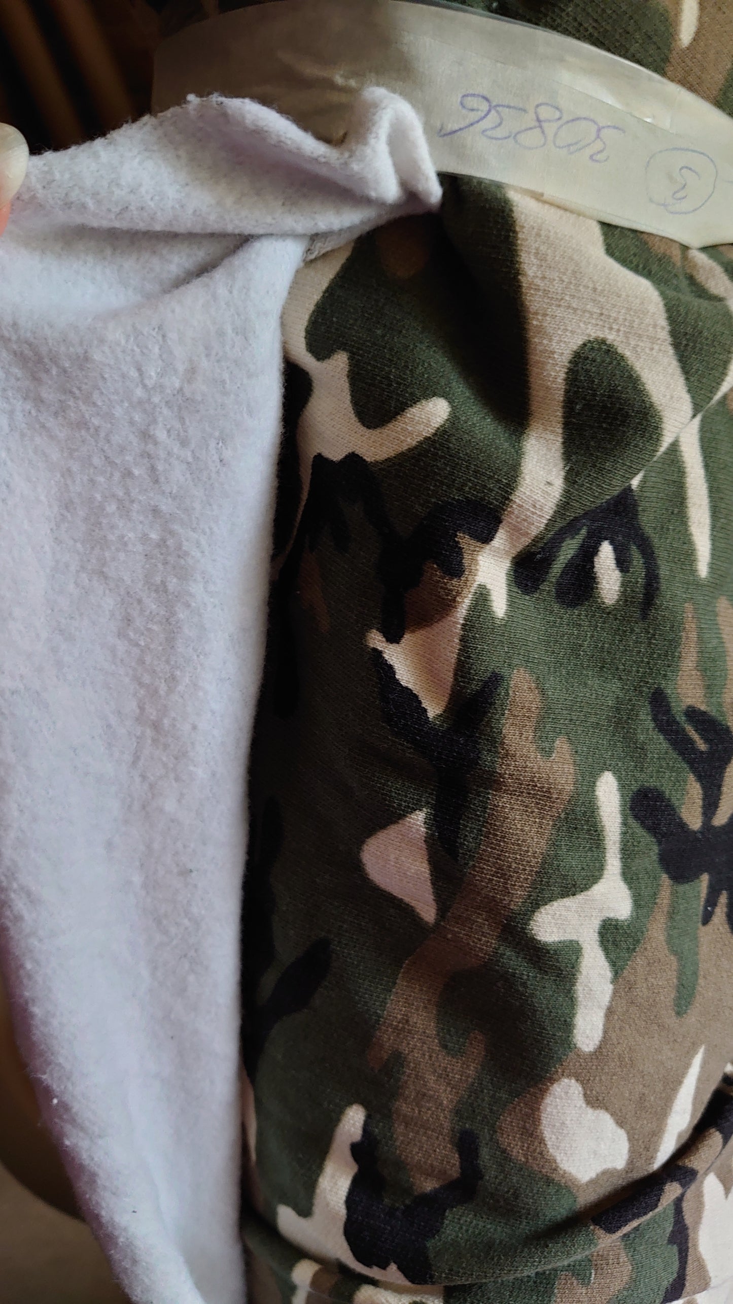 Camo Bush Back French Terry Sweatshirt