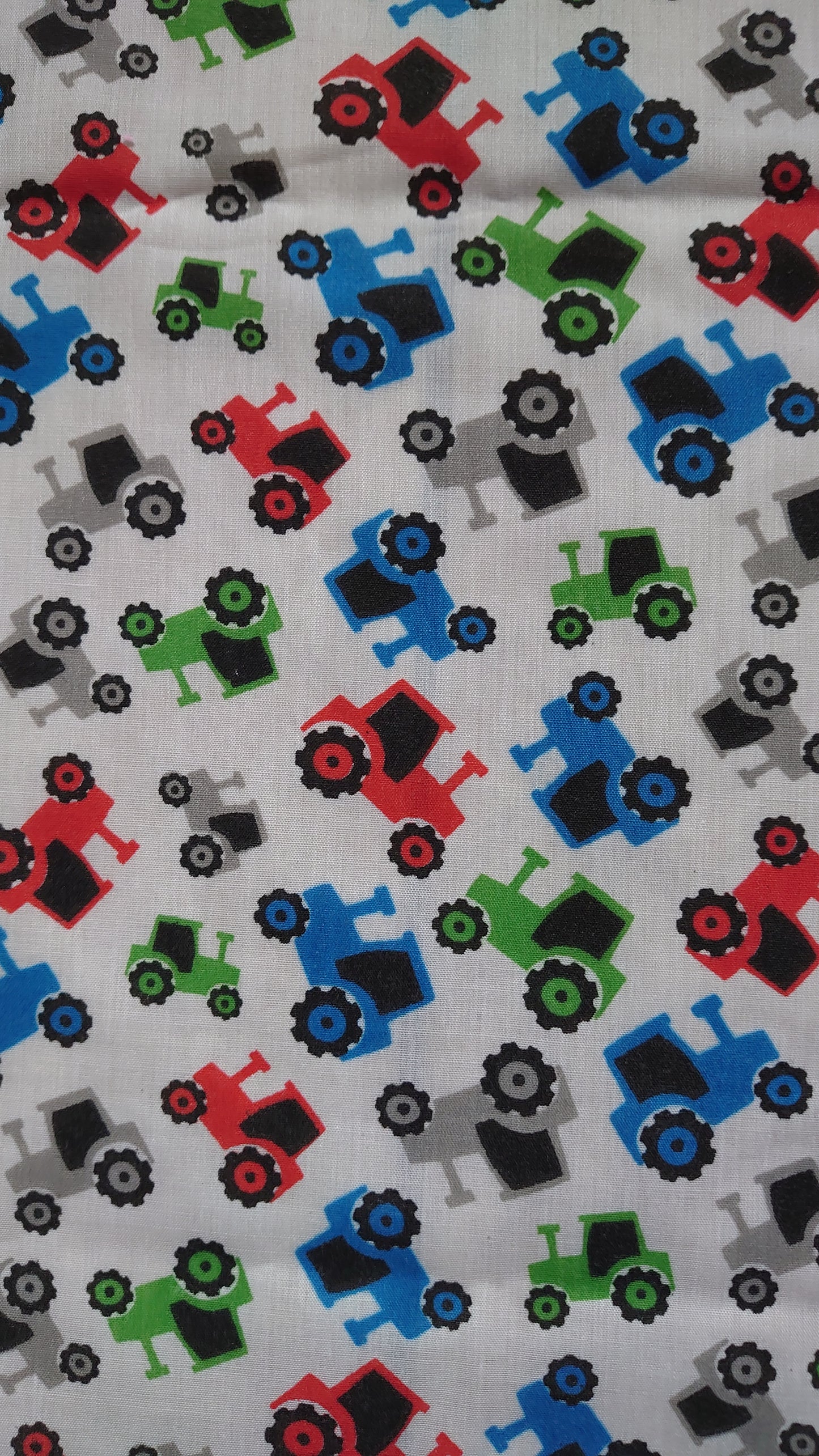 Polycotton tractors 2.20m piece