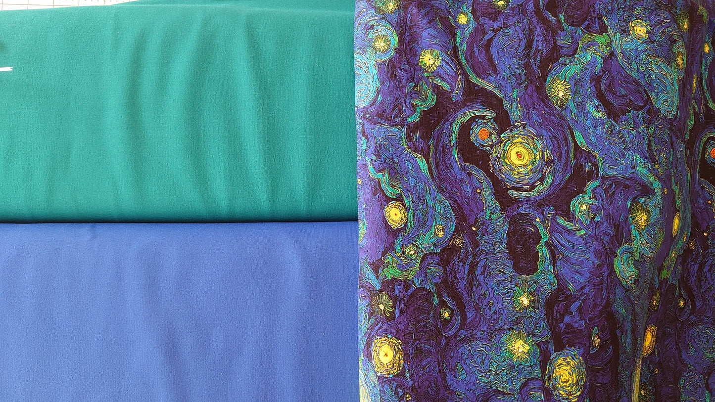 Petrol/Teal French Terry
