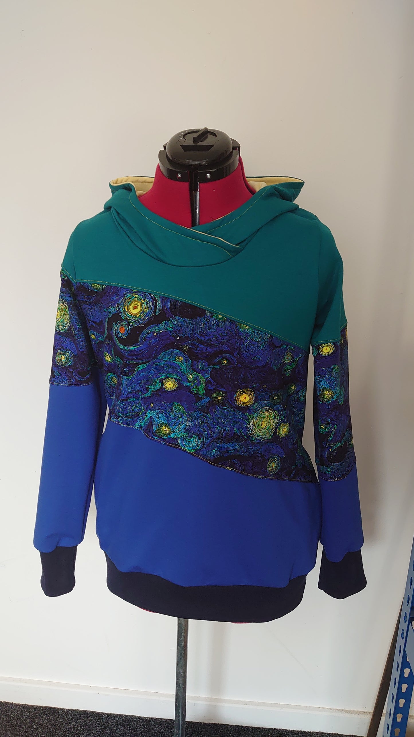Cobalt Blue French Terry Loopback Cotton Jersey