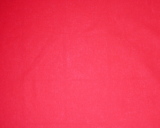 Plain Red 100% Cotton