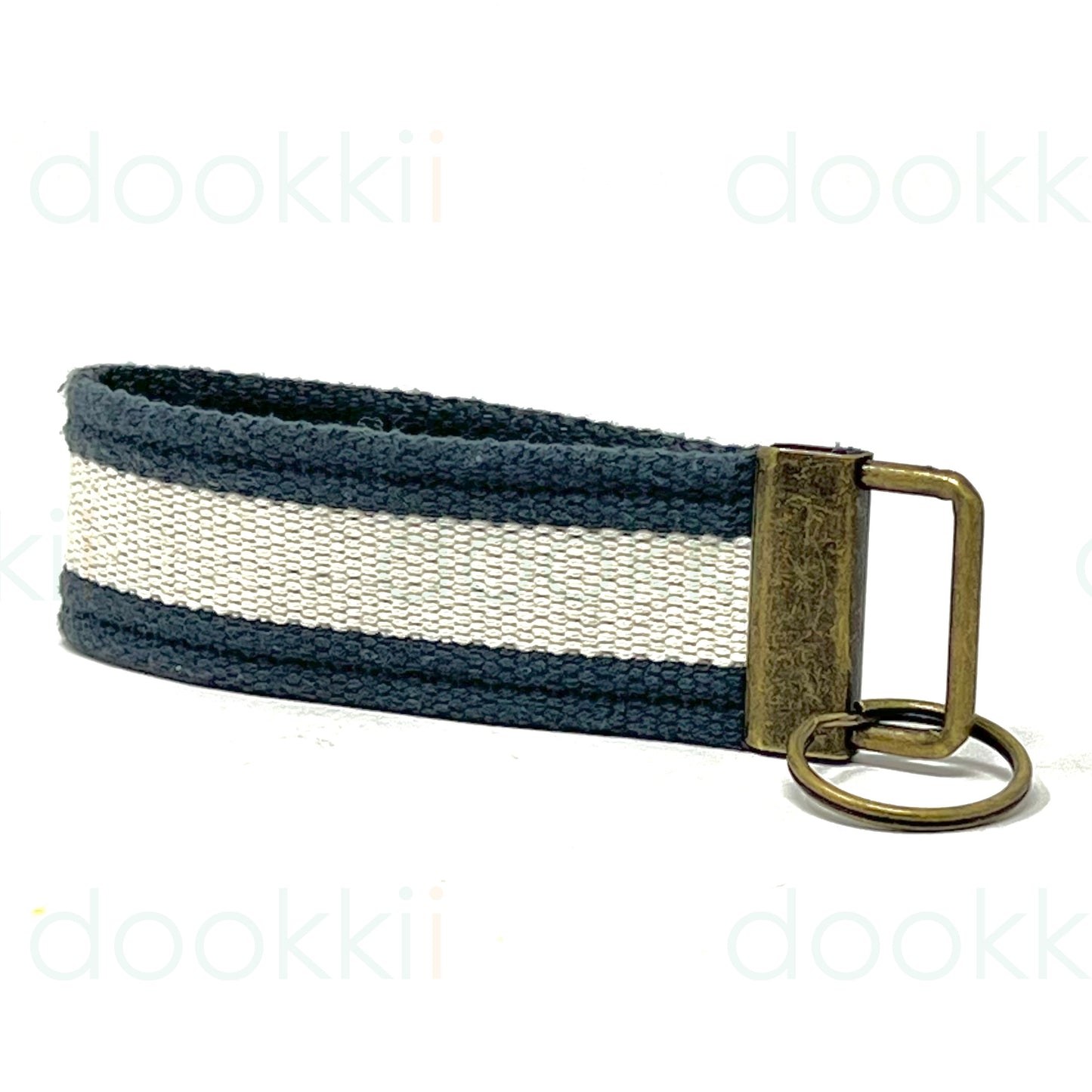 32mm key fobs-antique brass