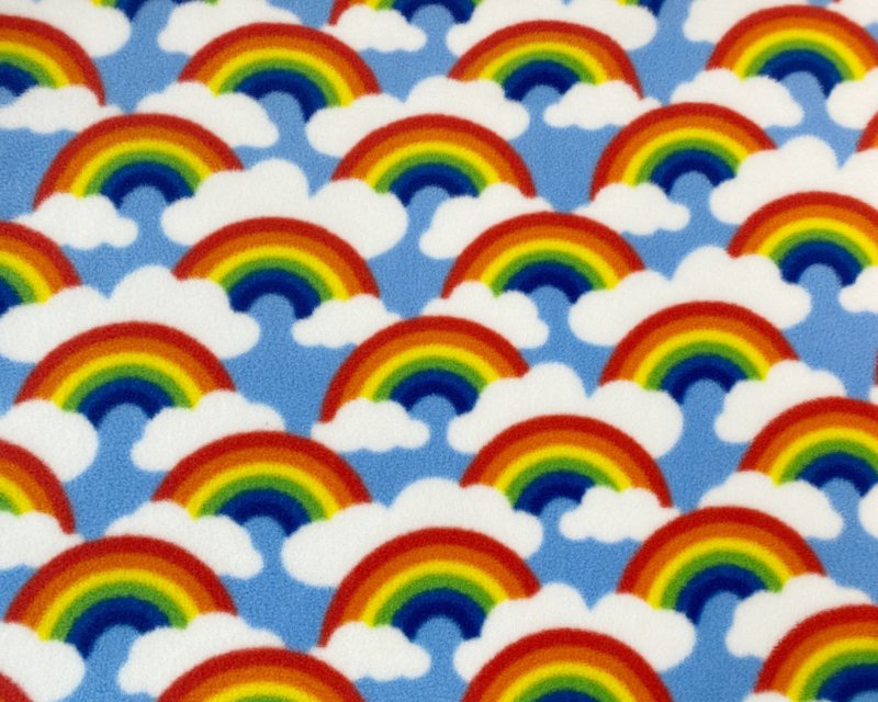Rainbow Polar Fleece