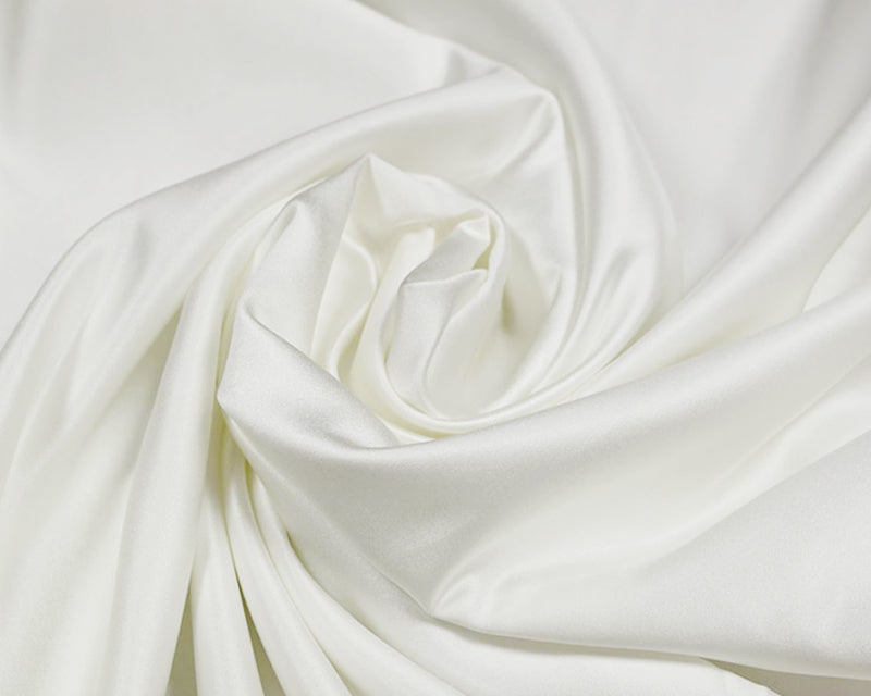 Duchess Satin fabric - Ivory
