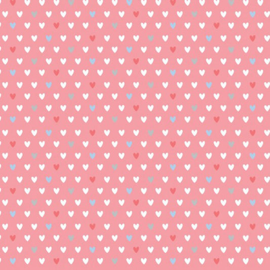 Nutex Hearts 100% Cotton