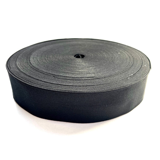 1 ¼" Elastic col black