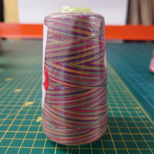 Rainbow overlocker cone (reds)