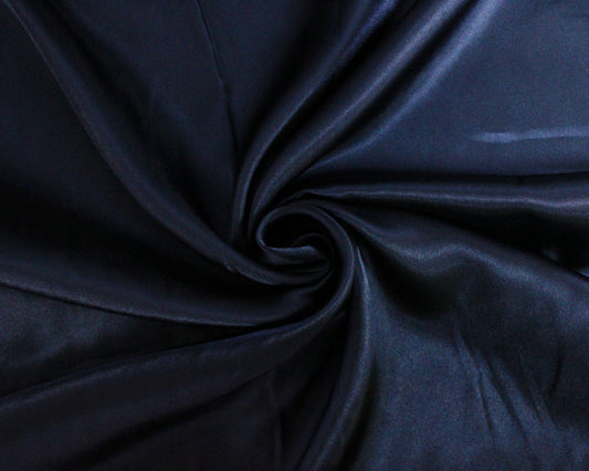 Navy Satin Lining