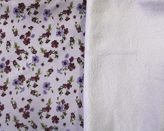 Cottagecore Floral Alpine Fleece