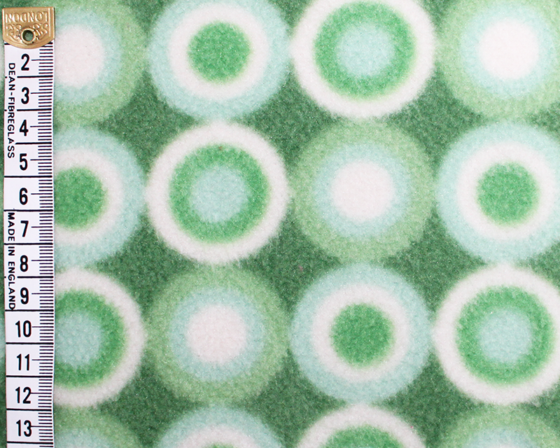 Green Geometric Circle Pattern.