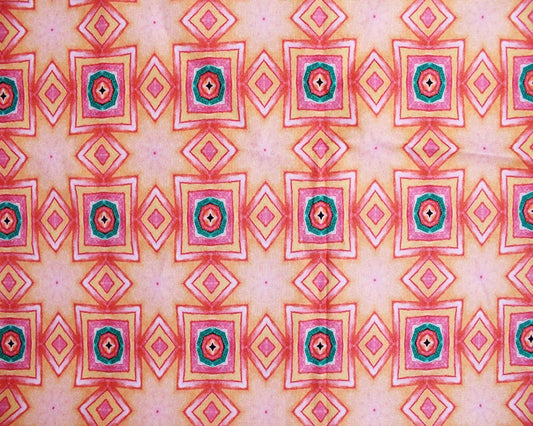 Squares Batik Digital Cotton
