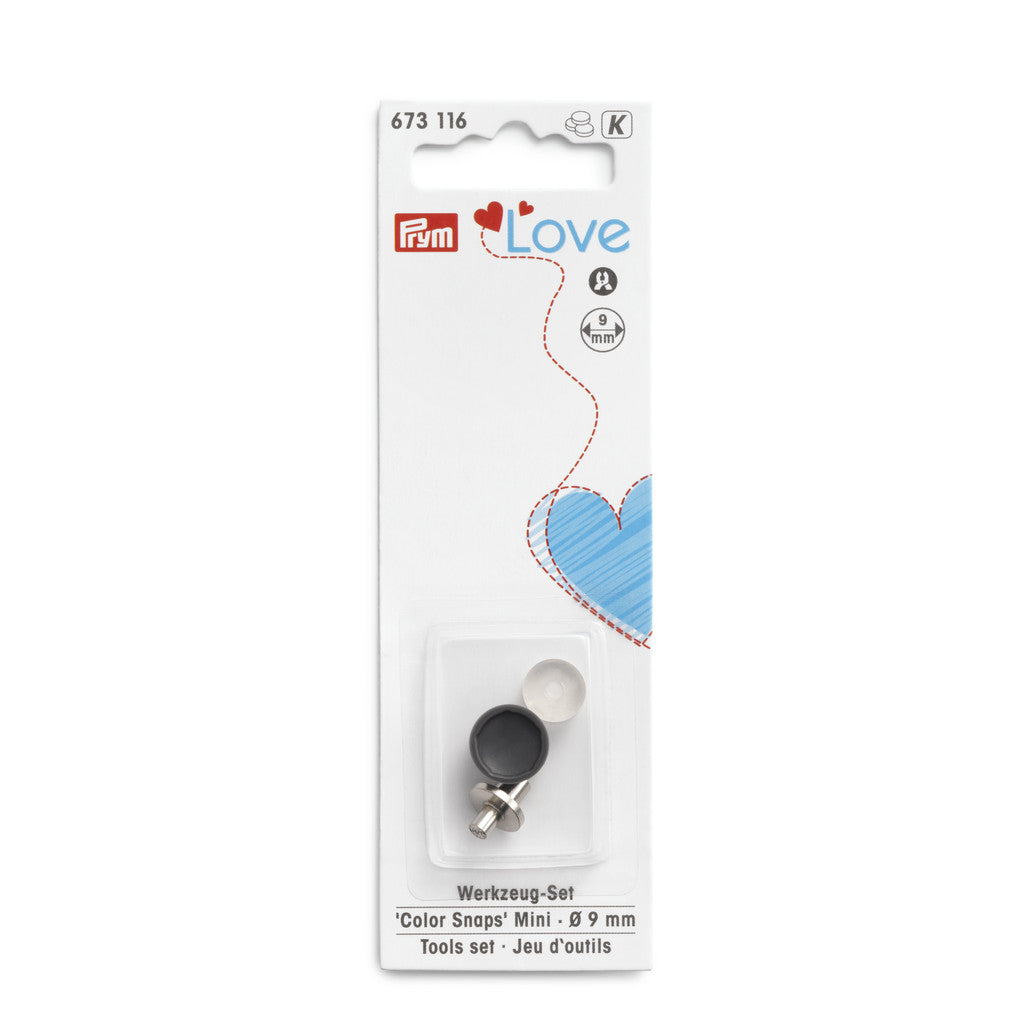 673116 – Prym Love Color Snaps fasteners Mini tools set