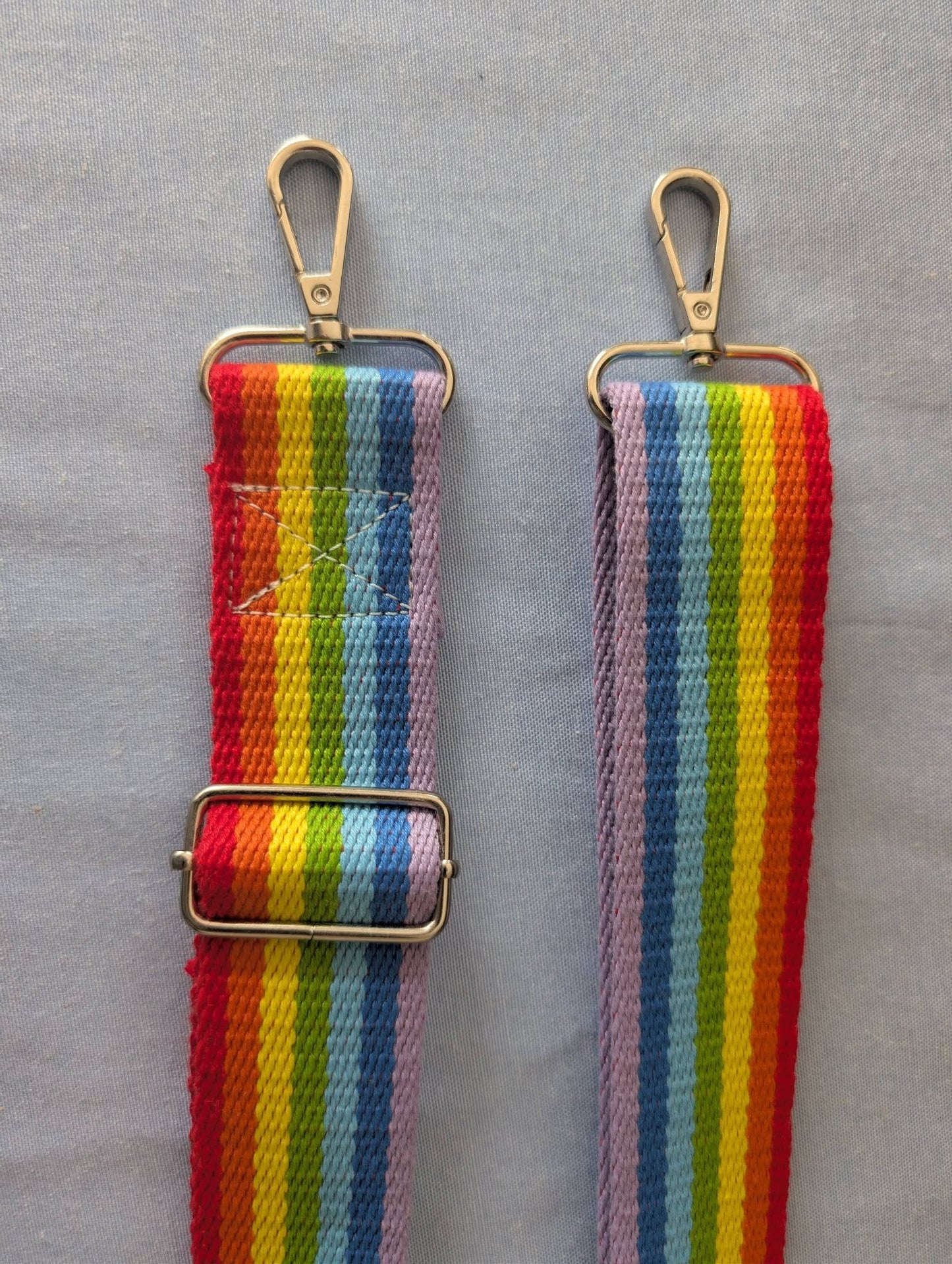 Rainbow bag strap