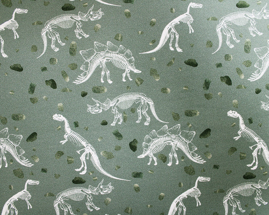 Watercolour Dinosaur French Terry