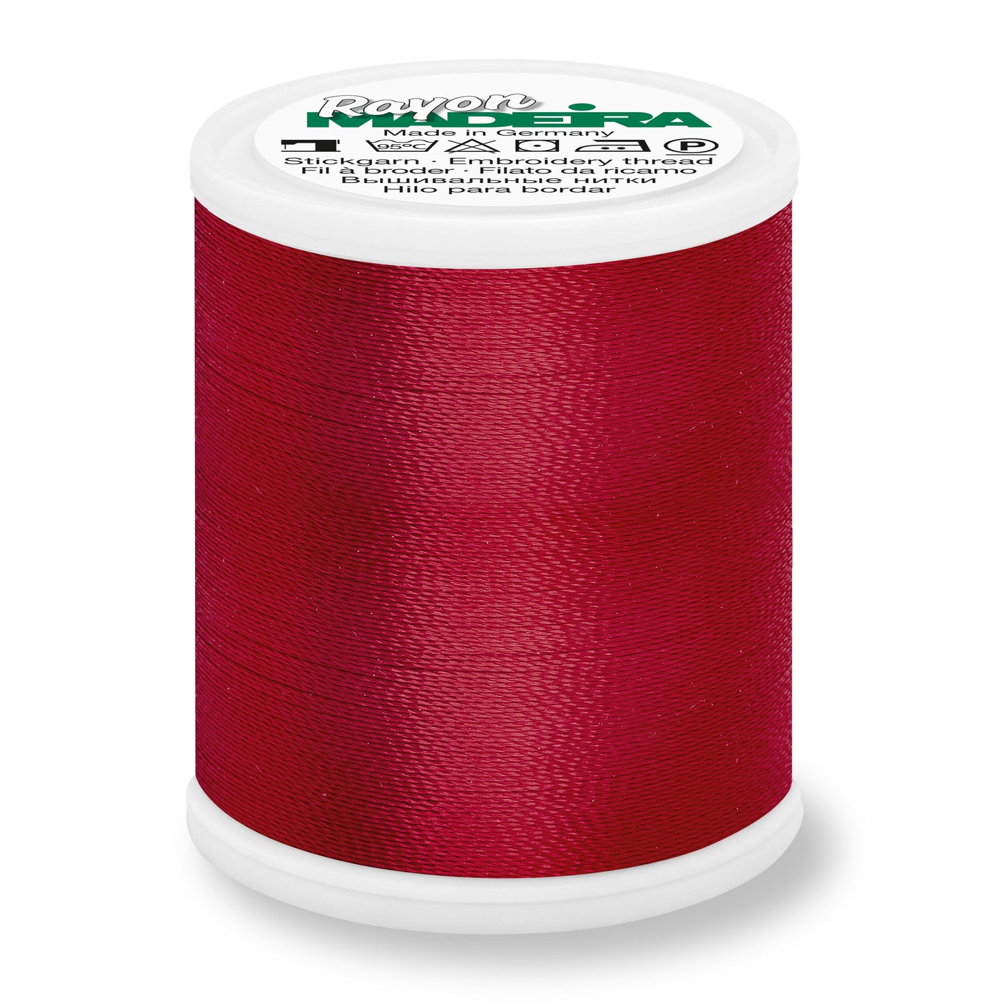 Madeira No.40 Rayon red embroidery thread 1,000m: Spool -1174