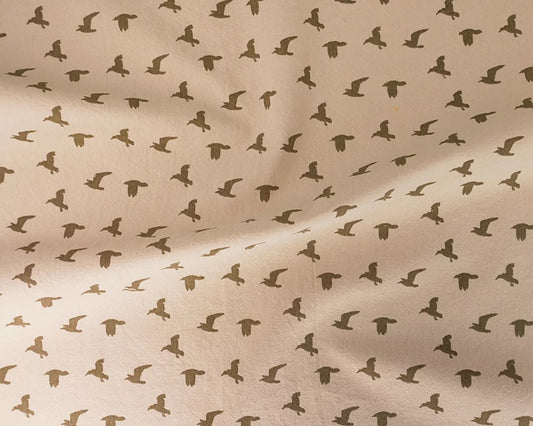 100% cotton - Birds Washed Cotton