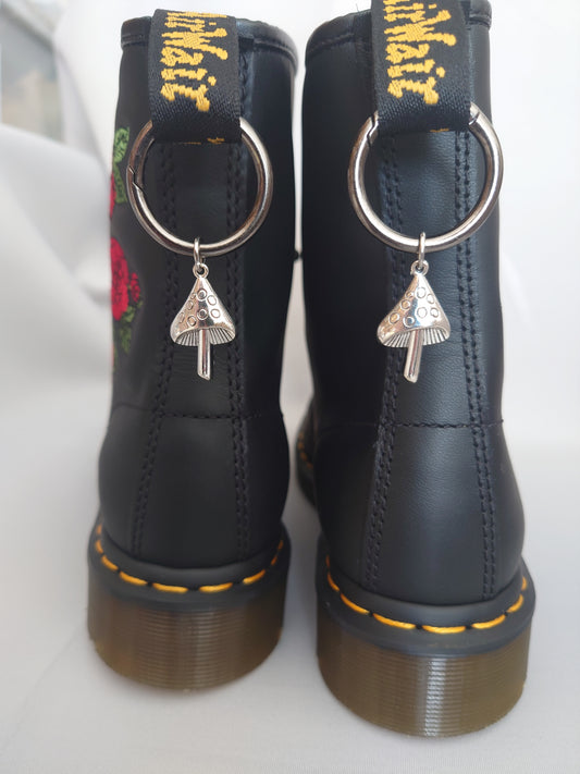 Mushroom boot charms