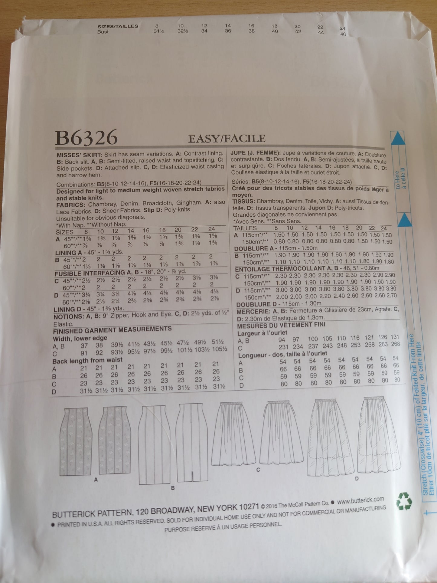 Butterick B6326