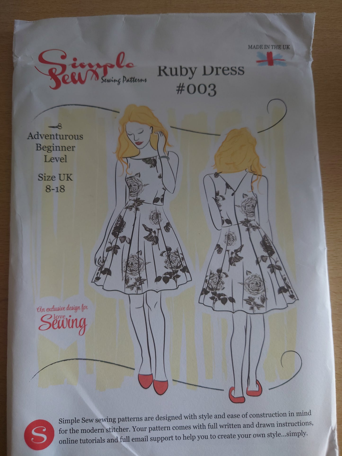 Simple Sew Ruby Dress #003