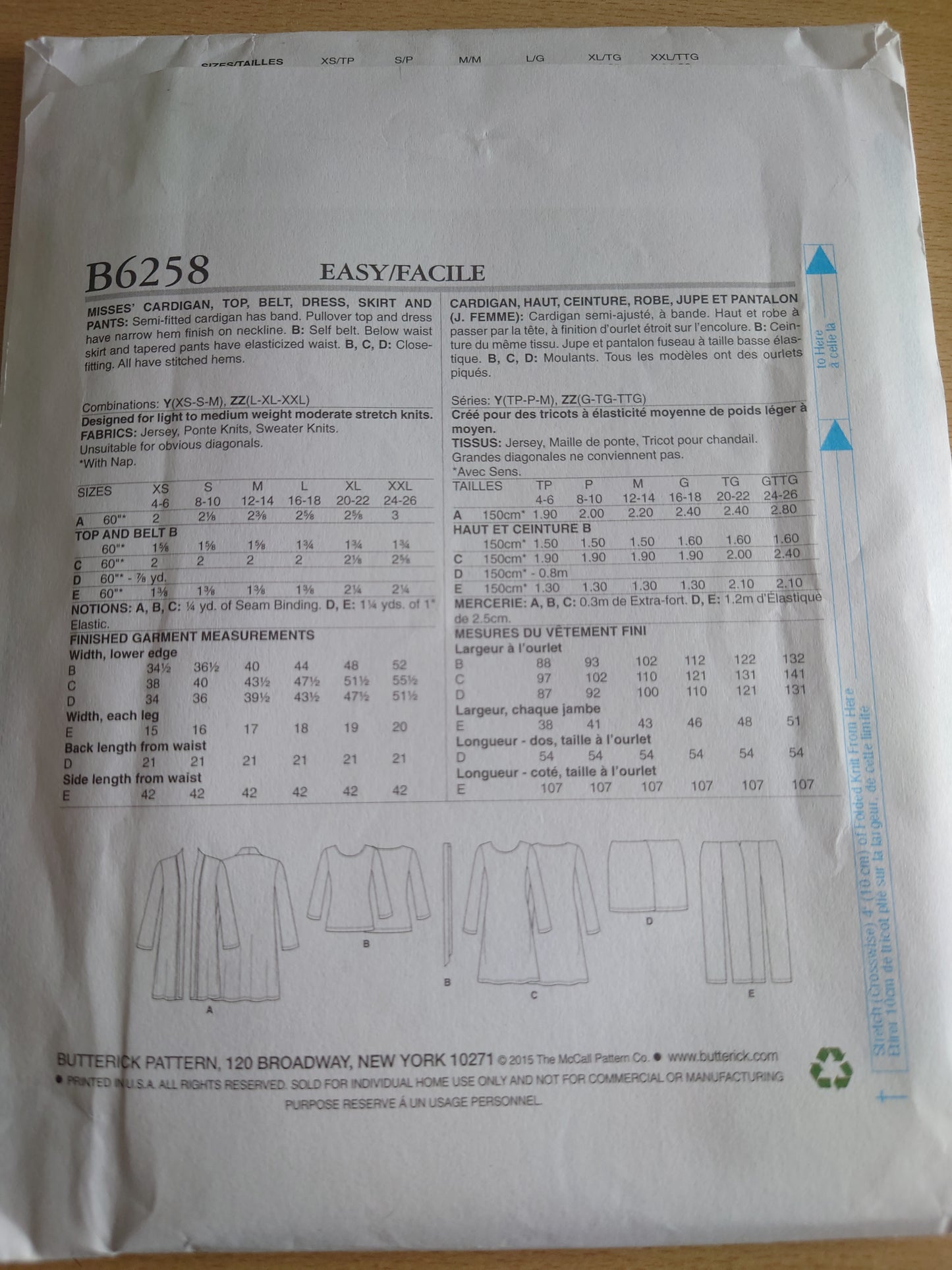 Butterick B6258