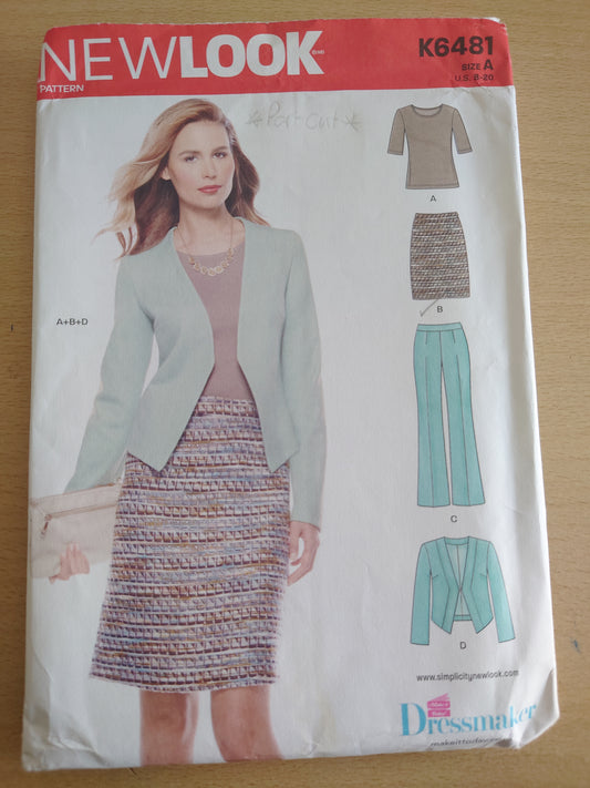 New look K6481 - *part cut*