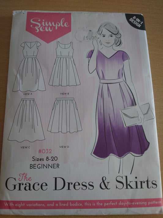 The Grace Dress & Skirts - Simple Sew