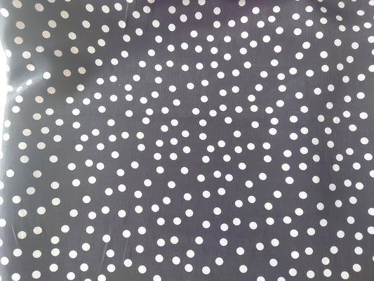 Black Spot Crepe De Chine 3m for £15