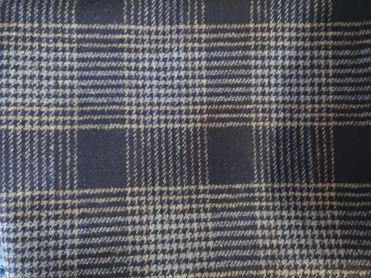Wool mix check/tartan