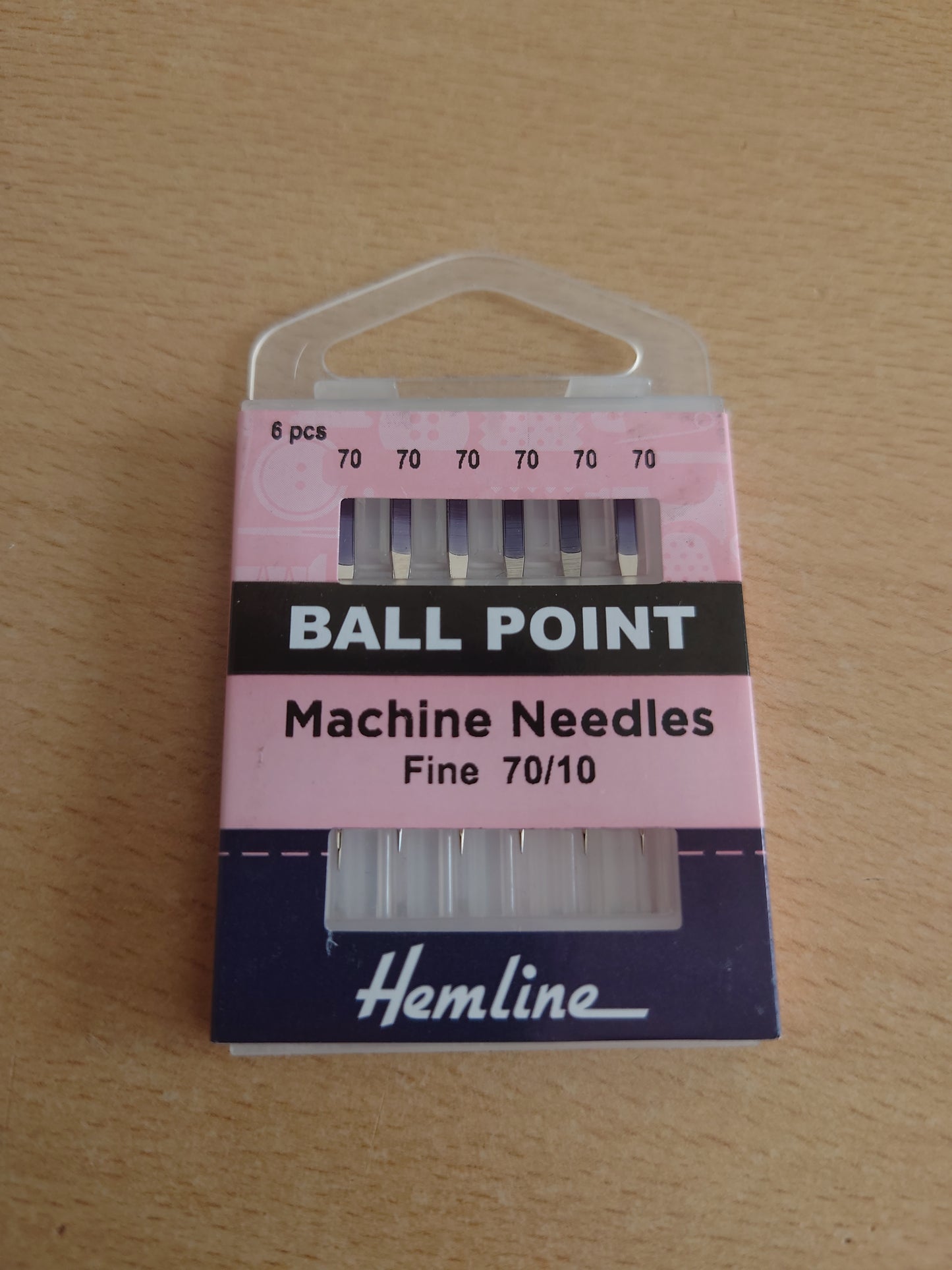 Ballpoint Machine Needles Fine 70/10