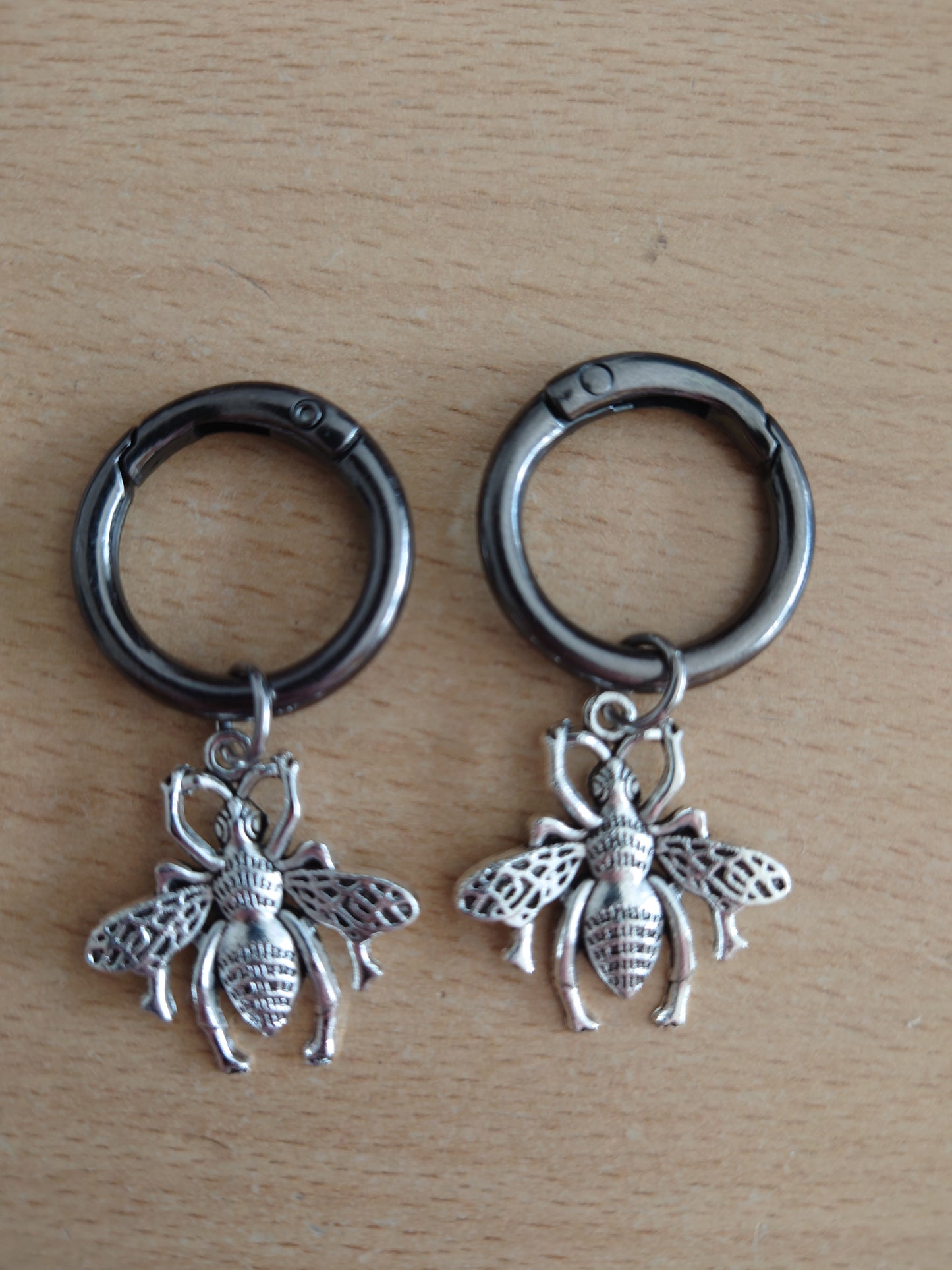 Double Side Bee Boot Charms