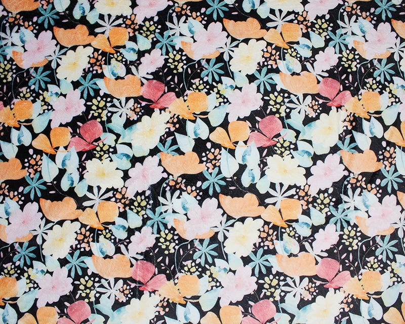 Dainty Floral Digital Bubs Fleece