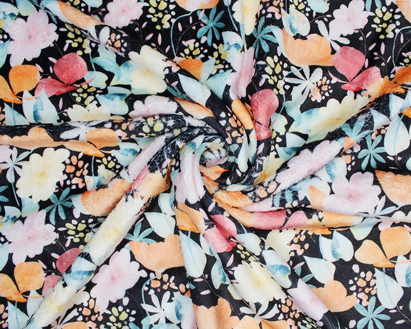 Dainty Floral Digital Bubs Fleece
