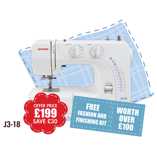 Janome J3-18 Sewing Machine