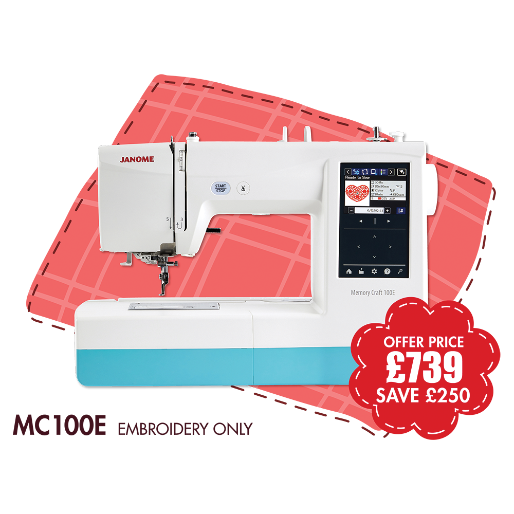 MC100E Embroidery Machine