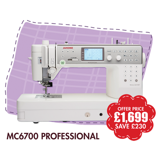Janome Memory Craft 6700P Sewing Machine