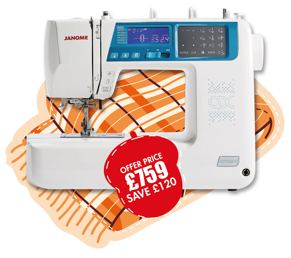 Janome 5270 QDC Sewing Machine