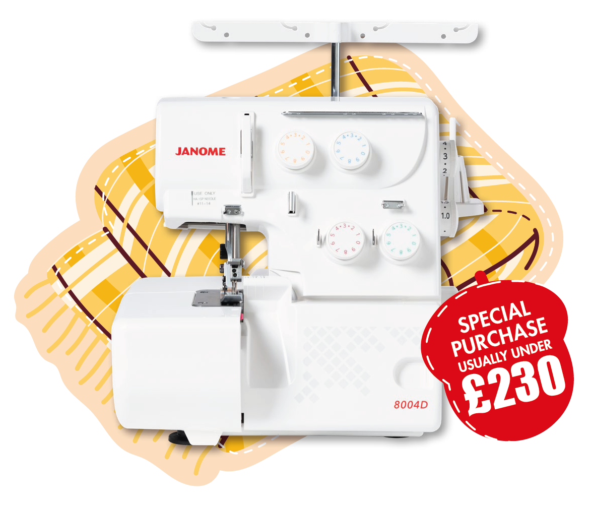 Janome 8004D Overlocker