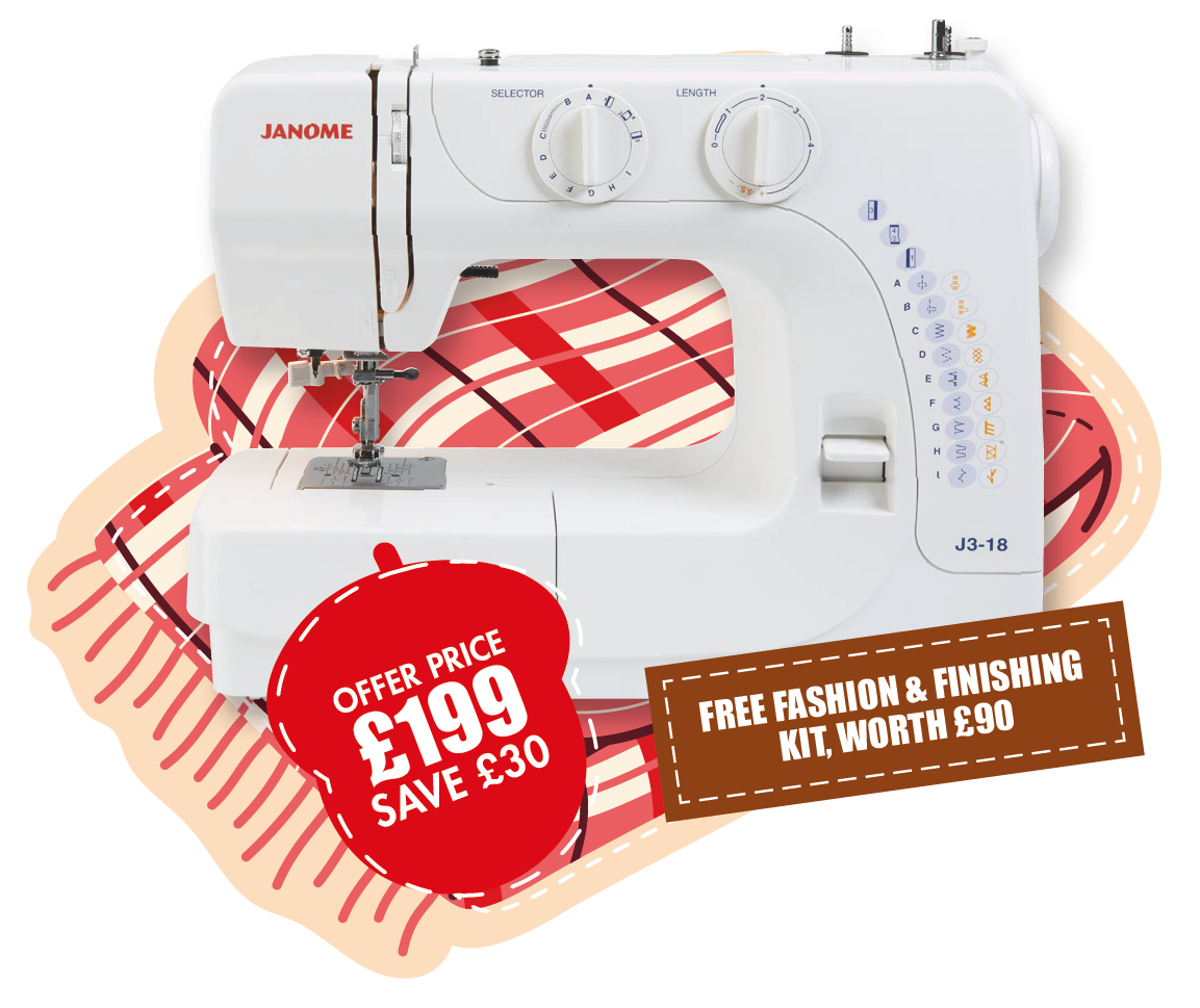 Janome J3-18 Sewing Machine