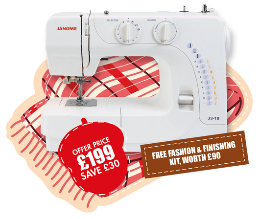 Janome J3-18 Sewing Machine