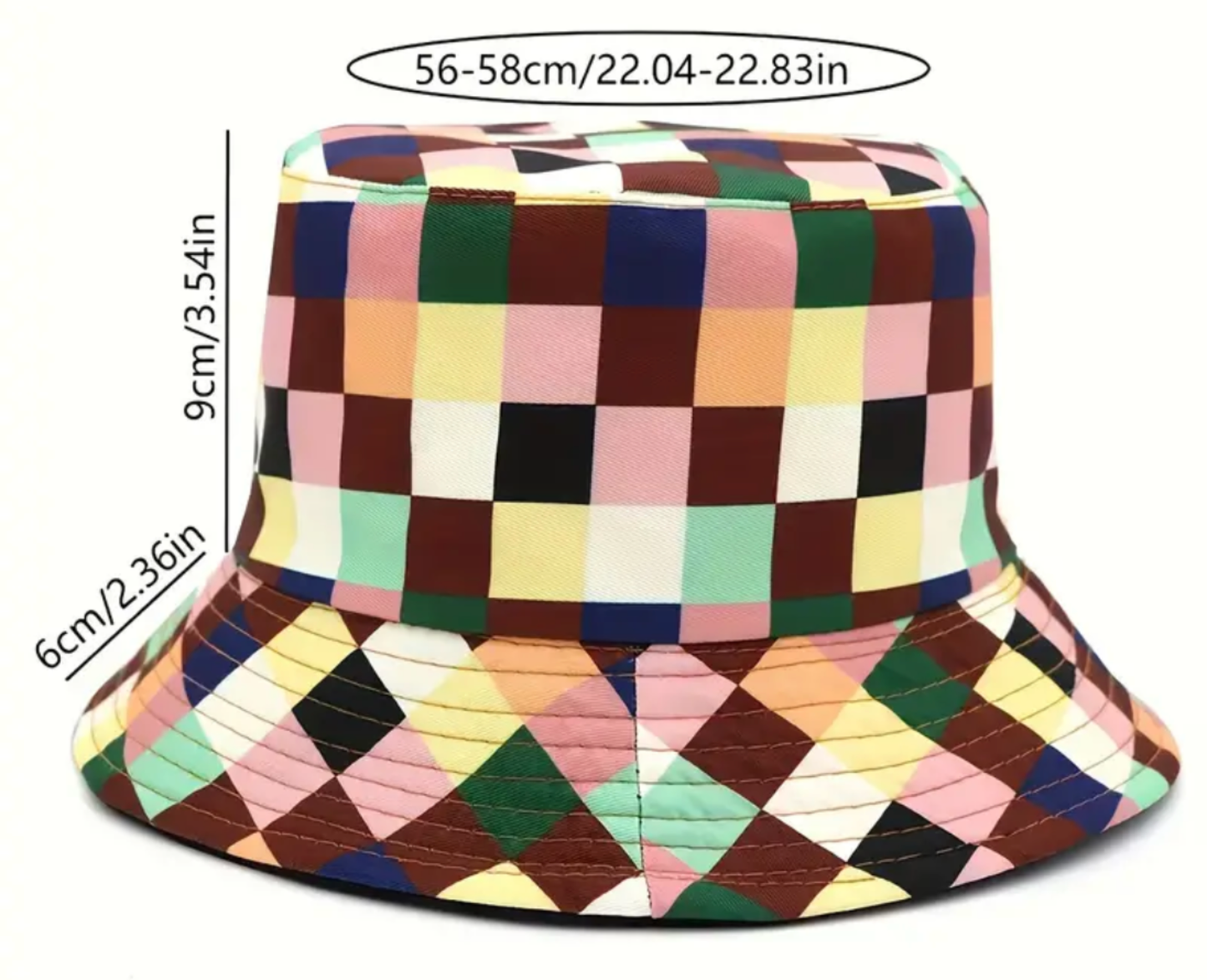 Cheque Bucket Hat