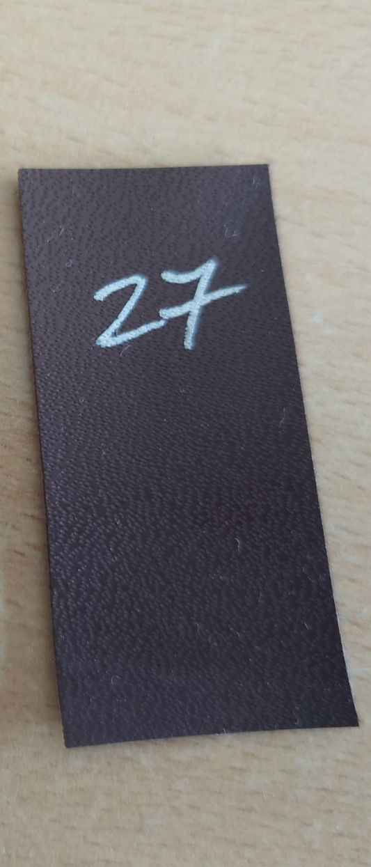 Dark Brown Leatherette/ Vinyl