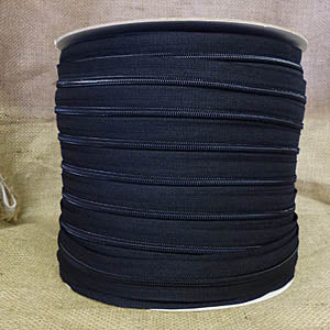 Zipper Tape Black #5