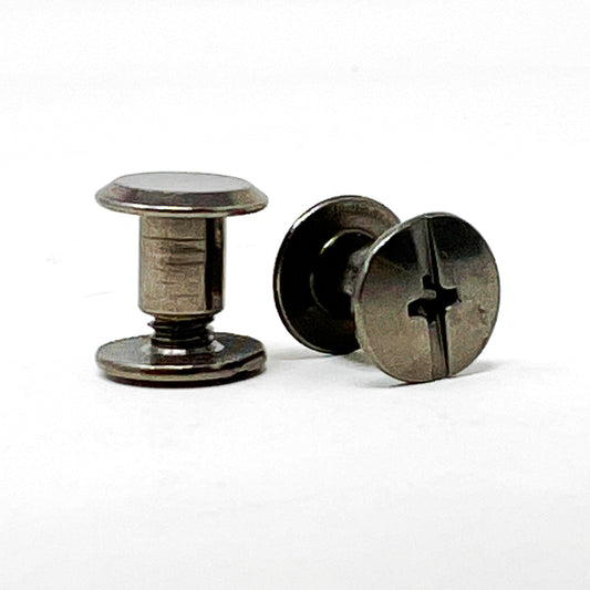 Chicago Screws - 10mm diameter x 6mm - gunmetal