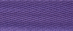 Purple – 10mm herringbone webbing, 100% cotton