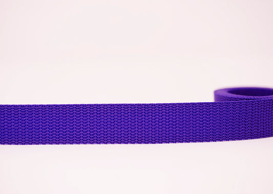 Webbing: Polypropylene: 25mm: Purple